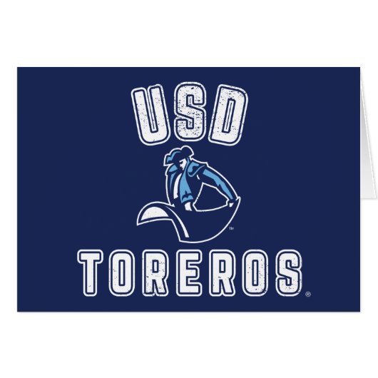 Vintage USD Toreros (Front Horizontal)
