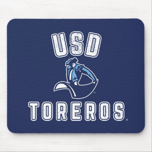 Vintage USD Toreros Mouse Pad