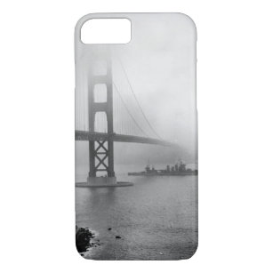 Vintage USS San Francisco Golden Gate Bridge iPhone 8/7 Case