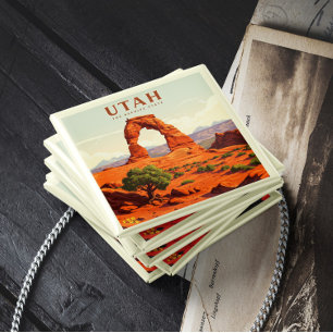 Vintage Utah Magnet
