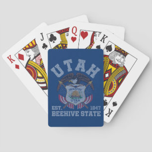 Vintage Utah Poker Cards