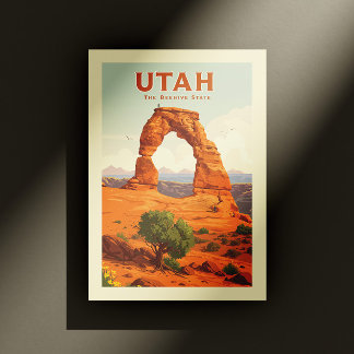 Vintage Utah Postcard