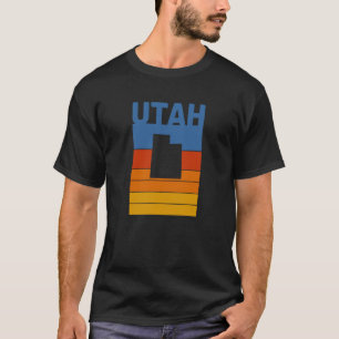 Vintage Utah State of Utah Vintage Colors T-Shirt