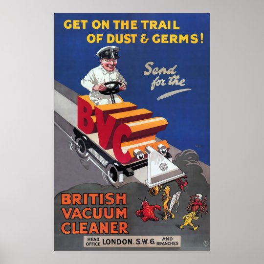 vintage vacuum cleaner advert uk 1910 poster advert for cleaner