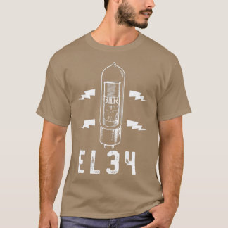 Vintage Vacuum Tube Analog Radio Electronics gift  T-Shirt