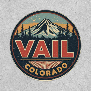 vintage Vail colorado outdoor cable car souvenirs Patch