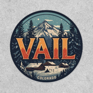 vintage Vail colorado outdoor winter snow ski Patch
