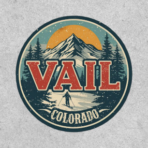 vintage Vail colorado outdoor winter snow ski Patch