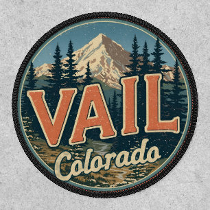 vintage Vail colorado outdoor winter snow ski  Patch