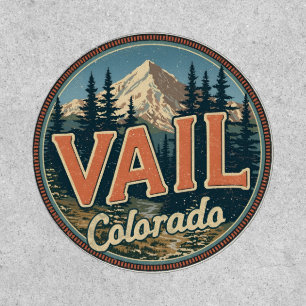 vintage Vail colorado outdoor winter snow ski Patch