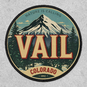 vintage Vail colorado outdoor winter snow ski  Patch