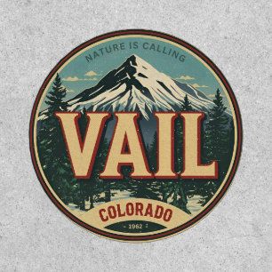 vintage Vail colorado outdoor winter snow ski Patch