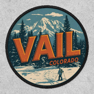 vintage Vail colorado outdoor winter snow ski  Patch