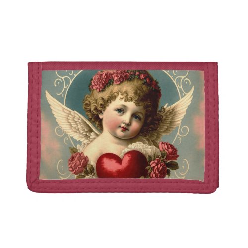 Vintage Valentine Angel Wallet