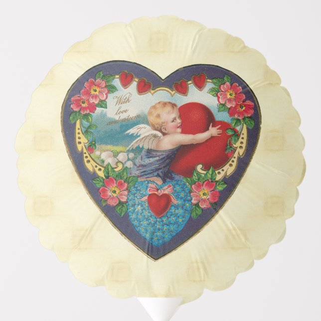 Vintage Valentine  Balloon (Front)