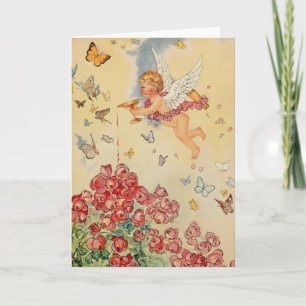 Vintage Valentine by Milo Winter Holiday Card
