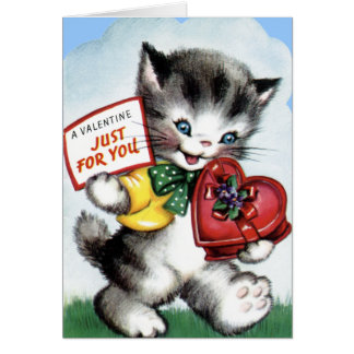 Vintage Valentine Card for Kids!
