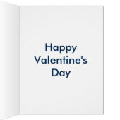 Vintage Valentine Drummer Girl (Inside (Right))