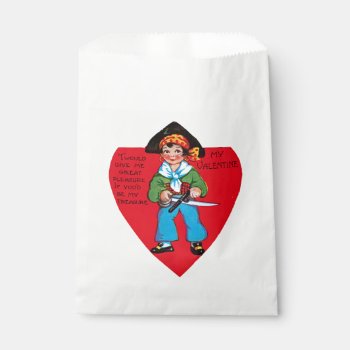 Vintage Valentine Favor Bag by EndlessVintage at Zazzle