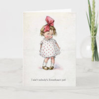 Vintage Valentine Greeting Card