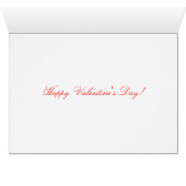 Vintage Valentine Heart Card (Inside Horizontal (Bottom))