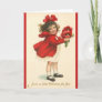 Vintage Valentine is a Friend, Holiday Card