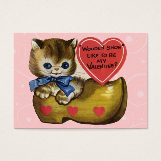 Vintage Valentine Kid Cards