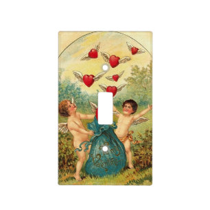 Vintage Valentine Light Switch Cover