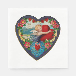 Vintage Valentine Napkins