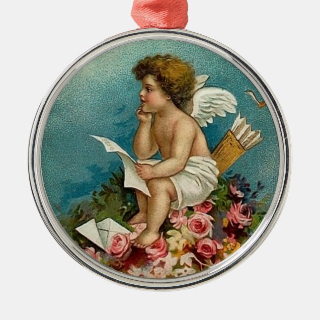 Vintage Valentine Ornament (Front)
