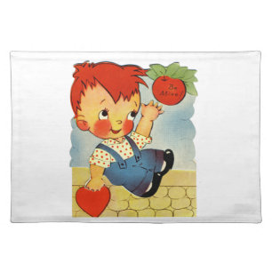 Vintage Valentine Placemat