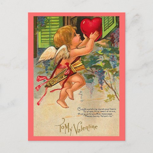 Vintage Valentine Postcard