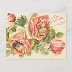 Vintage Valentine Postcard