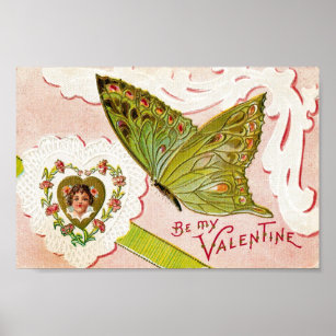 Vintage Valentine Poster