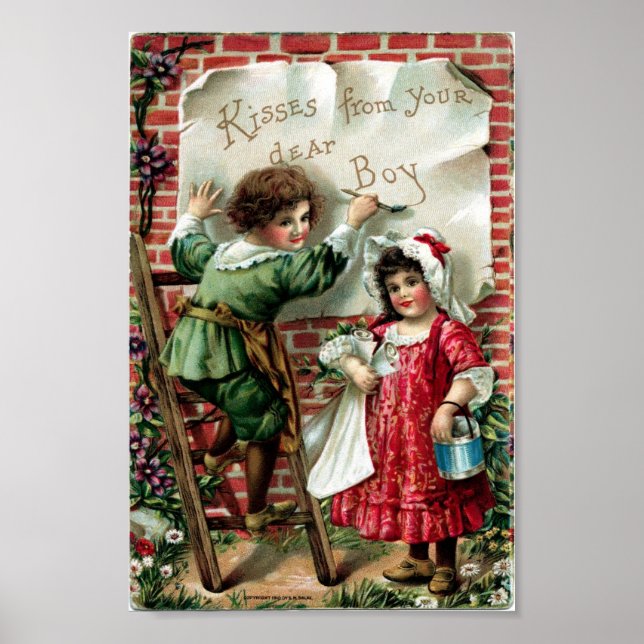 Vintage Valentine Poster (Front)