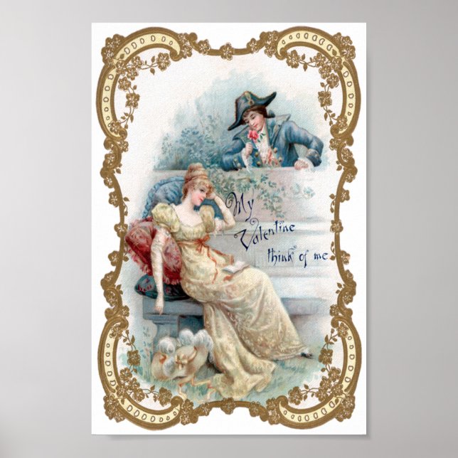 Vintage Valentine Poster (Front)