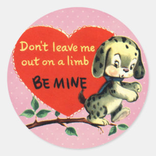 Vintage Valentine Stickers