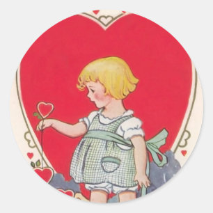 Vintage Valentine Stickers