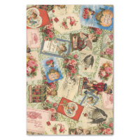 Vintage Valentine Tissue Paper