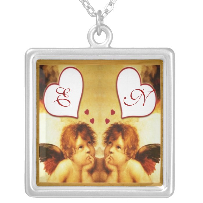 Vintage Valentine's Cupids Pendants