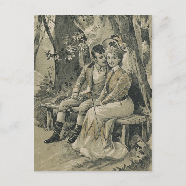 Vintage Valentines day card (Front)