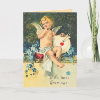 Vintage Valentine's Day Card by golden_oldies at Zazzle