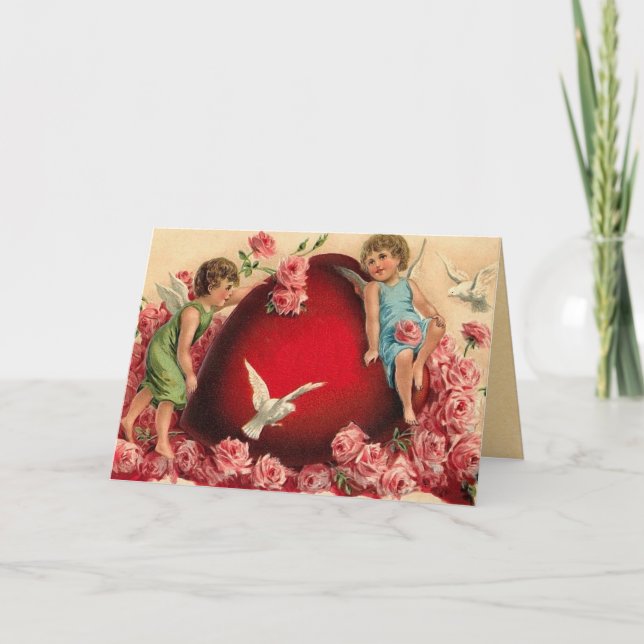Vintage Valentine's Day Card (Front)