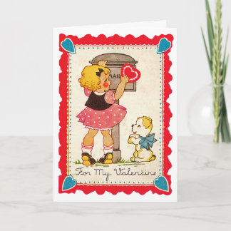 Vintage Valentine's Day Card