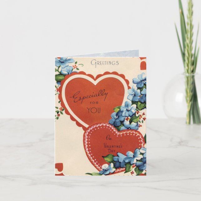 Vintage Valentine's Day Card (Front)