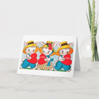 Vintage Valentine's Day Card by TheGiftsGaloreShoppe at Zazzle