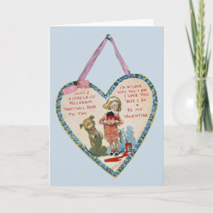 VINTAGE VALENTINE'S DAY CARD