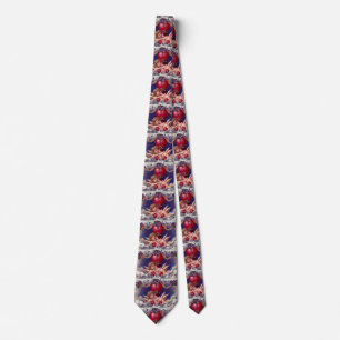 Vintage Valentine's Day, Cherubs Hug in Clouds Tie