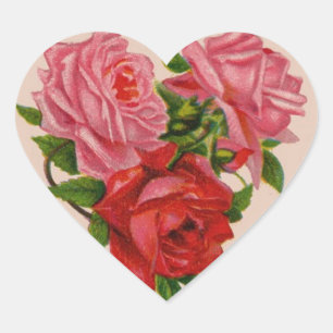 Vintage Valentine's Day Holiday sticker