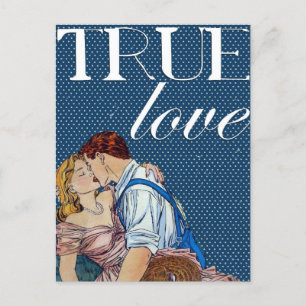  Vintage valentines day  postcard